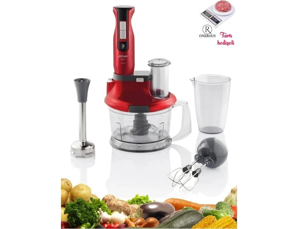 Arzum Blender & Mutfak Robotu- 3 Yıl Garanti Hestia Çırpma & Doğrama ve Karıştırma-Hassas Mutfak Tartısı ürün görseli 1