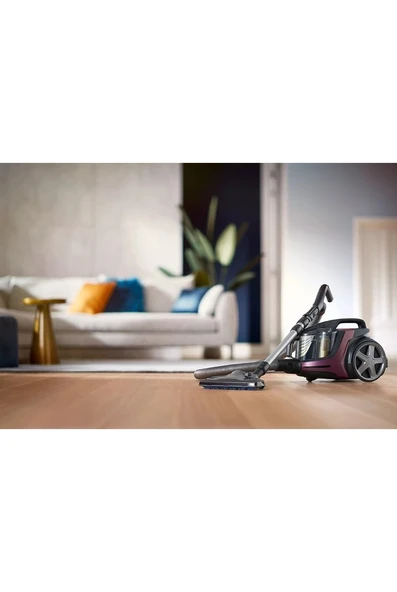 Philips Triactive Ultra Başlık Power Max Sensör Superturbo Fırçalıkumanda Kontrol Yüksek Emiş Gücü Maraton Ultimate Torbasız Süpürge+ Lambader Hediye ürün görseli 1