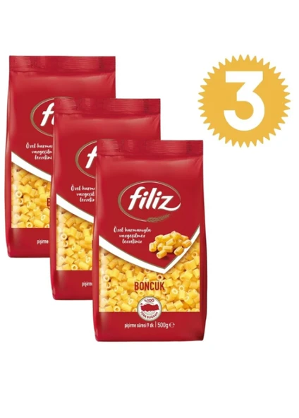 Filiz Boncuk Makarna Özel Harman 500 Gr 3 Adet ürün görseli 1
