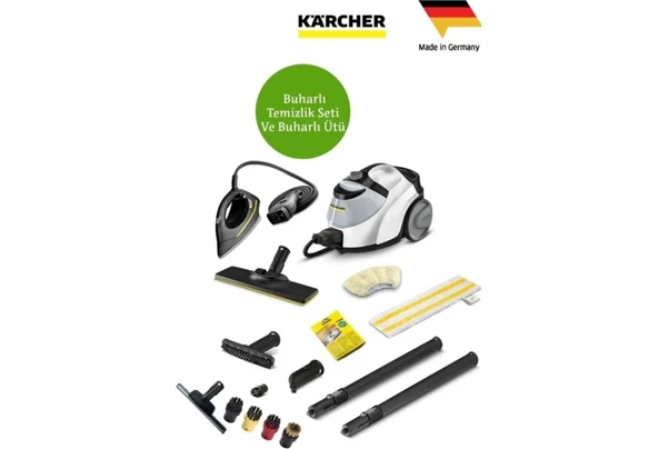 Karcher Buharlı Ütü ve Sc 5 Easyfix Iron Plug Buharlı Temizlik Makinesi ürün görseli 1