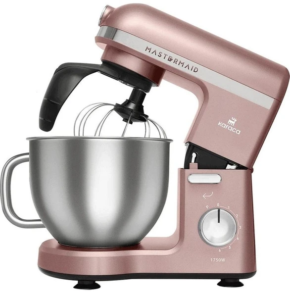 Karaca Country Mastermaid Chef Pro Çift Kollu Stand Mikser Rosegold 1750 W 50 Hz / 60 Hz 40 - 60 L 1501 - ürün görseli 1