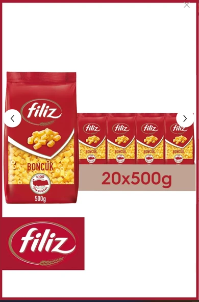 Filiz Boncuk Makarna Özel Harman 500 Gr 20 Adet ürün görseli 1