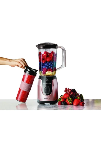 Karaca Blendfit Rosegold Smoothie Go Set ürün görseli 1