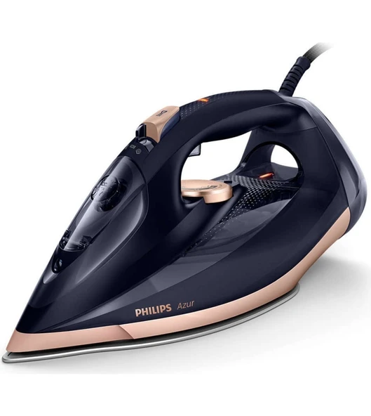 Philips Azur 3000 Watt Steamglide Elite Tabanlı 250 G Şokla Lüks Buharlı Ütü ürün görseli 1