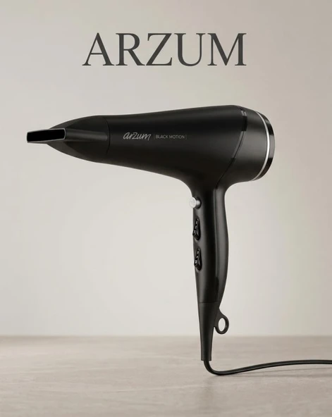 ARZUM AR5099 Black Motion Saç Kurutma Makinesi ürün görseli 1