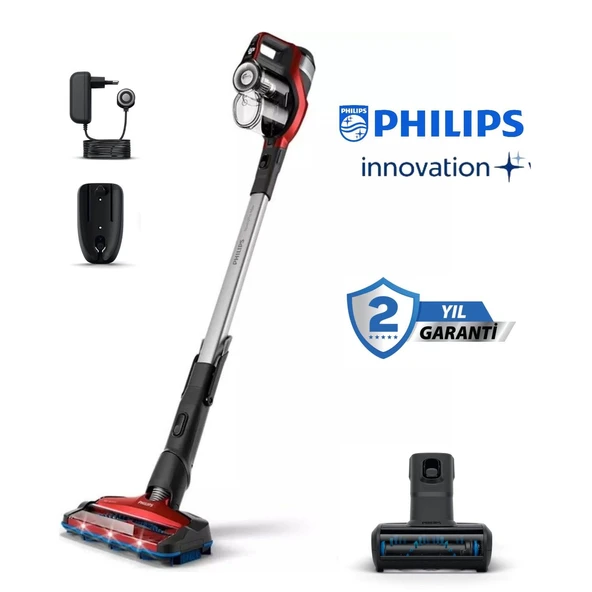 Philips Tozu Kaçırmaz, 65 Dakika Kesintisiz Çalışma Süresiyle Büyük Alanlarda Etkili ve Pratik Temizlik Sunar ürün görseli 1