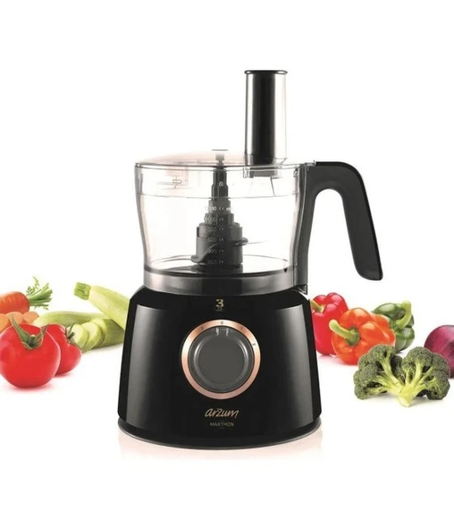 Arzum AR1064 Maxthon Mutfak Robotu - Siyah - Resim 5