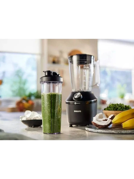 Philips Cam Sürahili Blender, Problend Sistemi, 2 L Kapasite, 2 Hız ve Darbe Ayarı, 600W ürün görseli 1