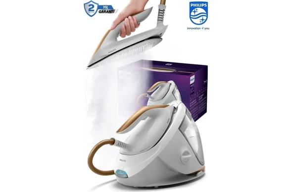 Philips Buhar Kazanlı Ütü 7000 Serisi, 600G Şok Buhar, Son Derece Hafif ve Güçlü ürün görseli 1