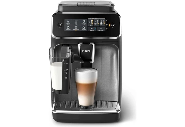 Philips Espresso Makinesi, 1.8 L Kapasite, , Lattego Süt Sistemi, Siyah ürün görseli 1