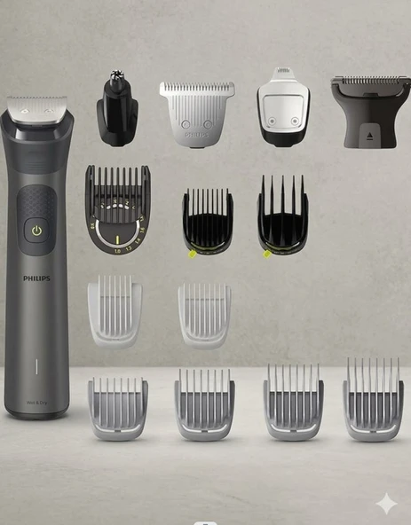 Philips 15'i 1 Arada Erkek Bakım Seti - Yüz/saç/vücut (Islak/kuru Kullanım) MG7940/15 ürün görseli 1