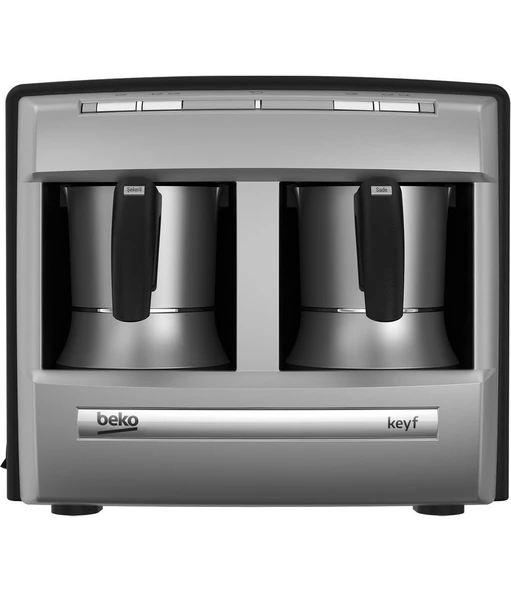 Beko Bol Köpüklü Taşma Emniyetli Şık Tasarım Türk Kahve Makinesi Siyah Bkk 2170 ürün görseli 1