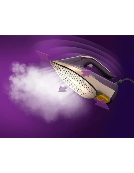 Philips DST-8040/30 3000W Buharlı Ütü - SteamGlide Elite, Seramik Taban, Dikey Buhar ve Ayarlanabilir Isı Kontrolü ürün görseli 1