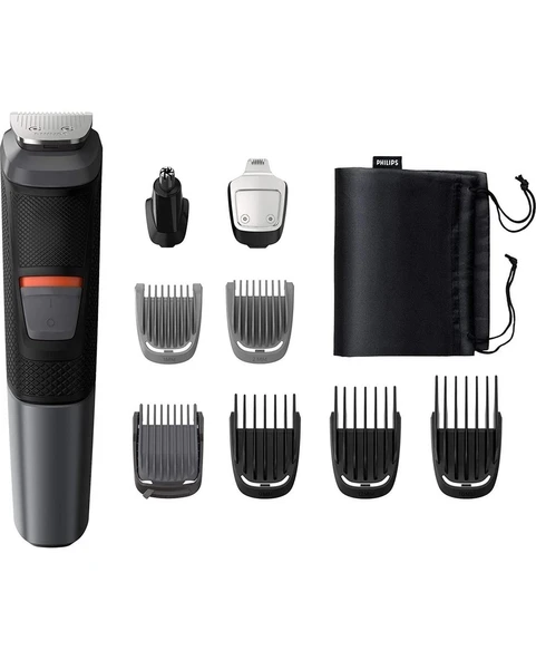 Philips Tıraş Makinası Islak Kuru 9+1 Başlık - Saç / Sakal / Vucüt - Şekillendirici - Kablosuz - New Seri ürün görseli 1