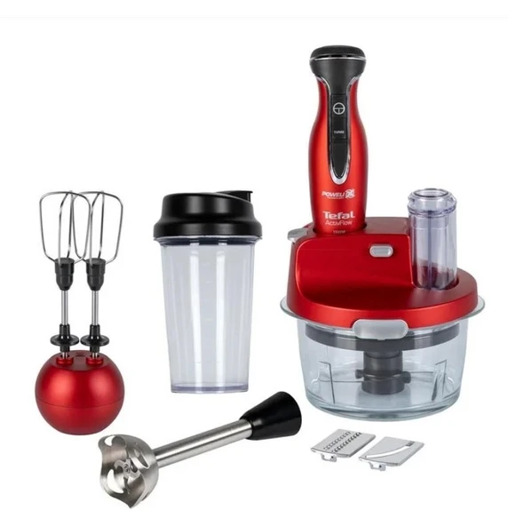 Tefal Powelix 1500W Dilimleyici ve Rende 4 Bıçaklı *1,5 Litre Cam Hazneli Blender & Mutfak Robotu ürün görseli 1