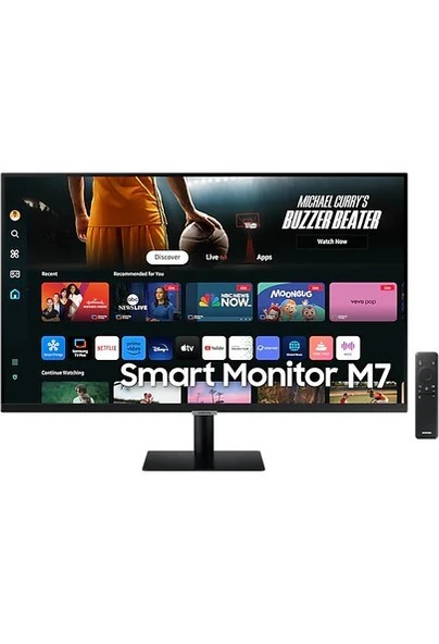 Samsung M7 LS32DM702UUXUF 32" 80 Ekran 4K Ultra HD Monitör ürün görseli 1