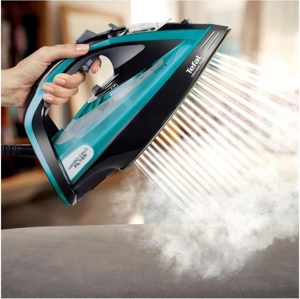 Tefal Ultimate Pure 3200 W Buharlı Ütü - Özel Taban Serisiyle Ultra Buhar Performansı - Tefalin En Güçlüsü ürün görseli 1