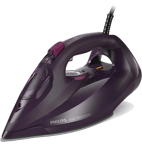 Philips 100-200 Azur 7000 Serisi DST7061/30 3000 W Buharlı Ütü Buharlı F 100-200 Mor 220 - 240 V 2201 - 240 ürün görseli 1