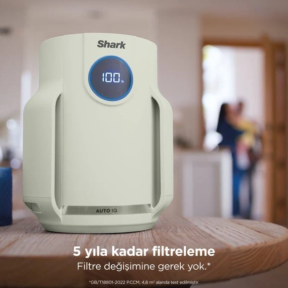 Shark Alerjisi Olan Evler, Aileler ve Evcil Hayvanlar Için Ideal Neverchange5 Compact Pro, Yeşil + 5 Yıl Uzun Ömürlü Filitre ürün görseli 1