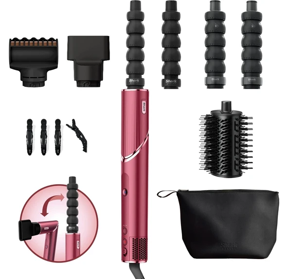 Shark Flexstyle 5-In-1 Saç Kurutma & Şekillendirme Sistemi - Cherry ürün görseli 1