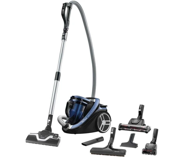 Tefal POWER AIR başlı Silence Force Toz Torbasız Sessiz Süpürge 550W Yüksek Çekim Gücü ürün görseli 1
