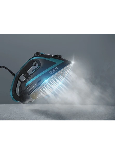 Tefal Puregliss Mikro Kireç Filtre Buharlı Ütü 3000W Siyah Yeşil ürün görseli 1