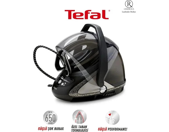 Tefal Buhar Kazanlı Ütü, Pro Express Ultimate Care 650 G/dk, Özel Tabanlı, Akıllı Buhar GV9620 ürün görseli 1