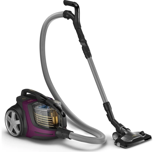 Philips Marathon Ultimate Toz Torbasız Elektrikli Süpürge, 899W, PowerCyclone 10, Süper Turbo Fırça, Sert Zemin Başlığı, XB9155/07 ürün görseli 1