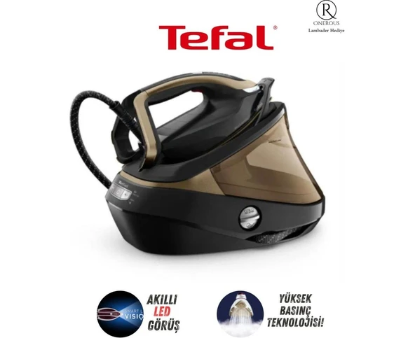 Tefal Ultra Güçlü Buhar 9 Bar Pro Express Vision Buhar Kazanlı Ütü, Akıllı Buhar, Yüksek Teknolojili ürün görseli 1