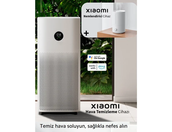 Xiaomi Ev ve Ofis Için Hava Temizleme Cihazı – Evcil Hayvan Tüyü ve Koku Giderici ürün görseli 1