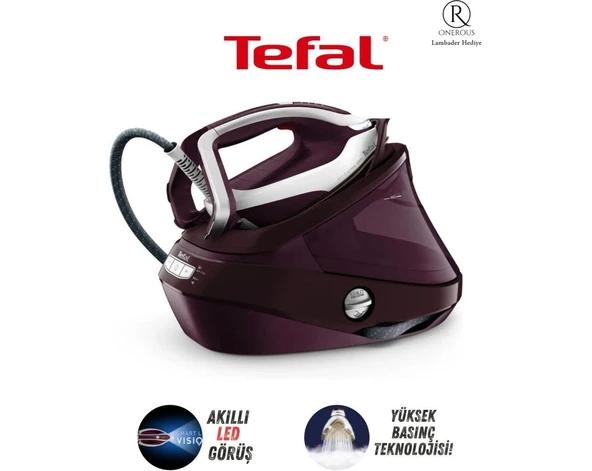 Tefal Akıllı LED GÖRÜŞÜ3000W Premium Buhar Kazanlı Ütü, 8.3 Bar, 680 Gr/dkyüksek-Basınç Teknolojisi ürün görseli 1