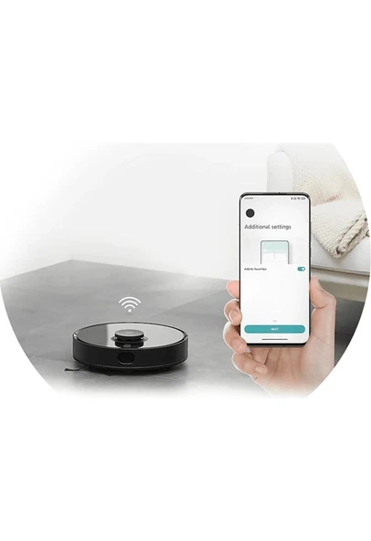 Xiaomi 8000PA Ultra Güç Wi-Fi Akıllı Kontrol Mi Robot Robot Süpürge ve Paspas Lidar Tarama, Hepa Filtre ürün görseli 1