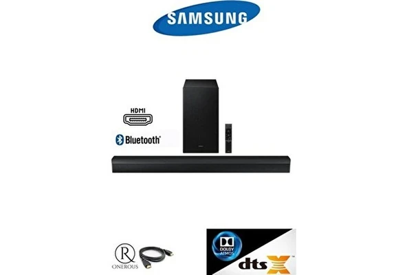 Samsung Soundbar 370 Waat 3.1 Kanal Kristal Netliğinde Diyaloglar ve Derin Baslarla Mükemmel Ses! ürün görseli 1