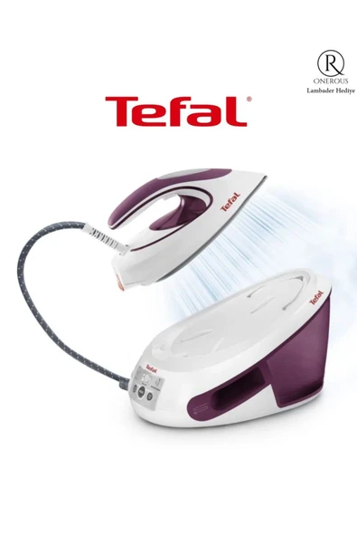 Tefal buhar jeneratörlü ütüsü SV8054 Express Anti-Calc Buhar Kazanlı Ütü ürün görseli 1