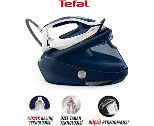 Tefal Pro Express Ultimate Iı - 8 Bar Buhar Basıncı, 590 G/dk Şok Buhar GV9720-HAV&YÜN Temizleyici Hediye ürün görseli 1
