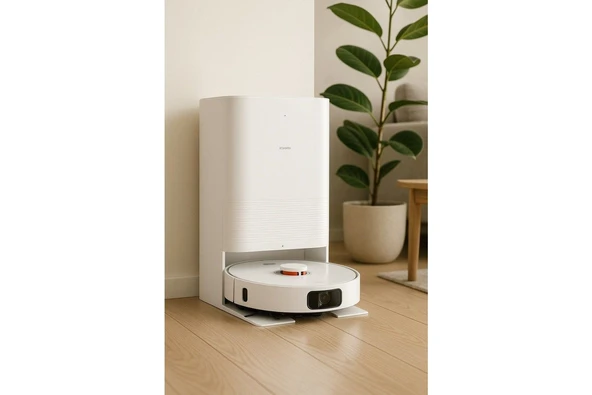 Xiaomi 7000Pa Çift Döner Mop Hepsi Bir Arada Kendini Temizleyen İstasyonlu Akıllı Robot Süpürge ürün görseli 1