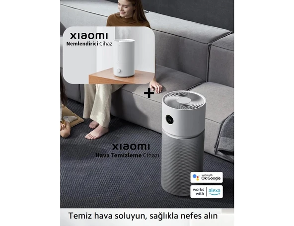 Xiaomi Smart Air Purifier Elite Akıllı Hava Temizleyici (Xiaomi Türkiye Garantili) + Hava Nemlendirici ürün görseli 1