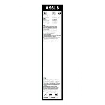 Mercedes Silecek Süpürgesi Ön Takım - 550 / 450 MM - Bch 3397118931 ürün görseli 1