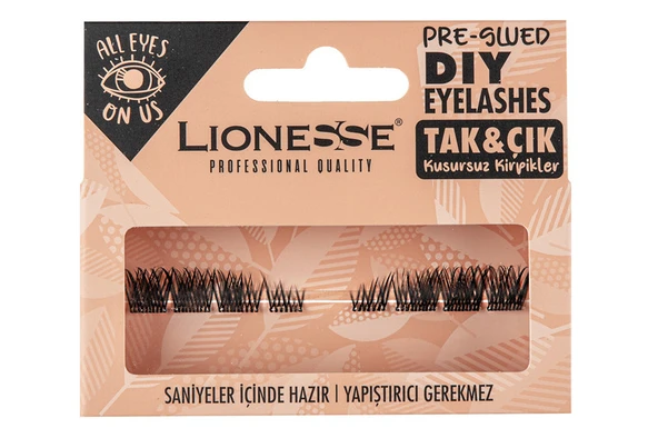 Lionesse Tak&Çık Kirpik NE-801 - Kendinden Yapışkanlı ürün görseli 1