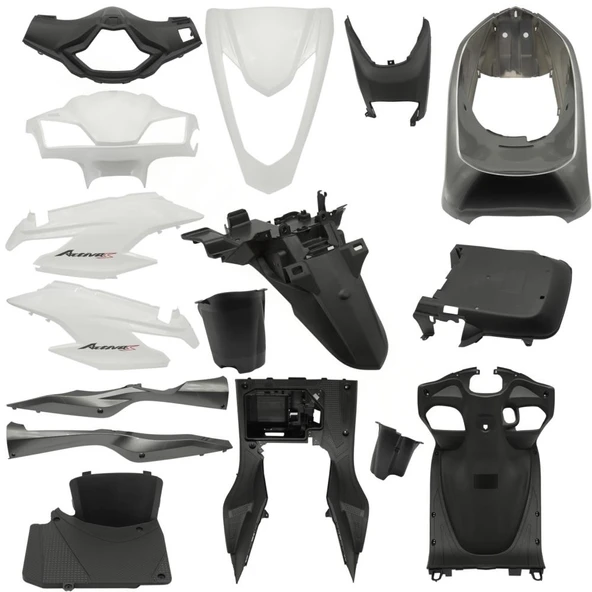 KAPORTA Y. SET [BEYAZ] [YENİ MODEL] HONDA ACTIVA S ürün görseli 1