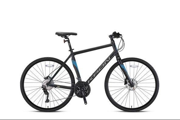SPX 500 - 28'' CITY - 20' - 30 Vites - H.DISC - Mat Siyah-Füme/Mavi ürün görseli 1