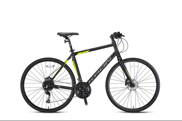 SPX 300 - 28'' CITY - 20' - 27 Vites - H.DISC - Mat Siyah-Füme/Neon Sarı ürün görseli 1