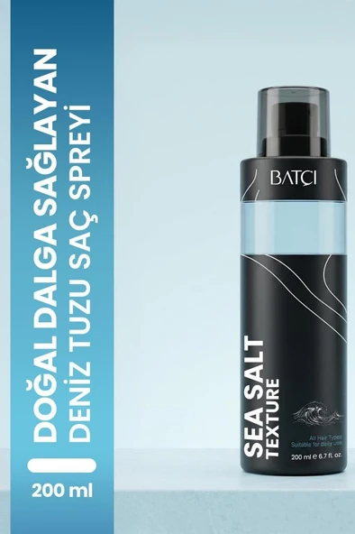 Batçı Hacim ve Dolgunluk Veren Deniz Tuzu Saç Spreyi 200 ml ürün görseli 1