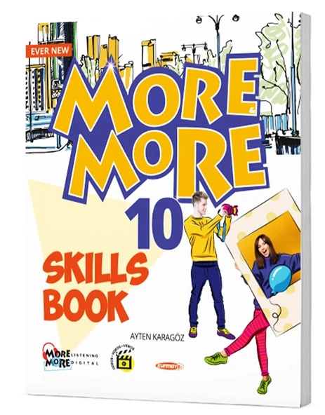 Kurmay Yayınları 10.Sınıf More More English Skills Book ürün görseli 1