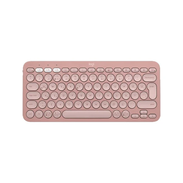 Logitech 920-011861 K380S Pebble Keys 2 Bluetooth Pembe Klavye ürün görseli 1