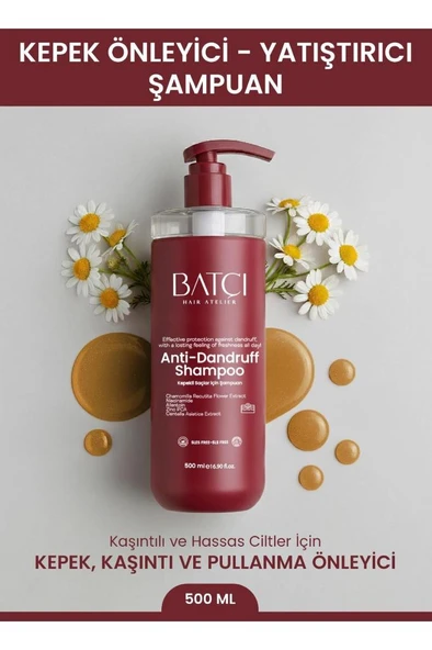 Batçı Kepek Karşıtı Anti Dandruff Şampuan 500 ml ürün görseli 1