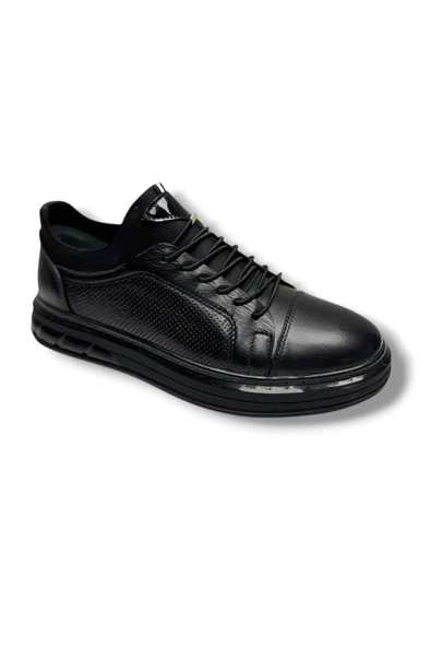 Hidayet Özel 1228-26 Hakiki Deri Streçli Slip On Anatomik Erkek Ayakkabı ürün görseli 1