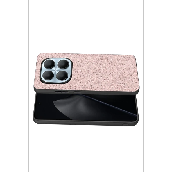 Xiaomi Redmi Note 15 Pro 5g Bright Simli Kapak - Pembe - Resim 3