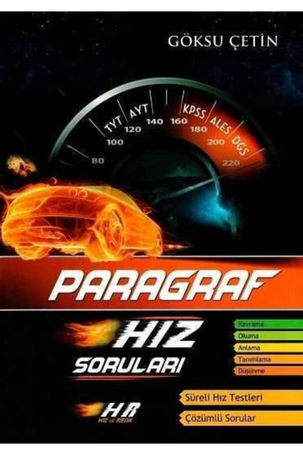 Tyt Ayt Kpss Ales Dgs Paragraf Hız Soruları ürün görseli 1