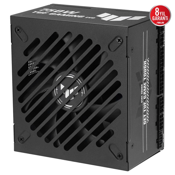 ASUS TUF GAMING 750G EVO GOLD EVO PSU 80 PLUS & CYBENETICS GOLD FULL MODÜLER ATX 3.1 PCIE 5.1 12V-2X6 KABLO 8 YIL GARANTİ ASKERİ SINIF BİLEŞENLER ürün görseli 1